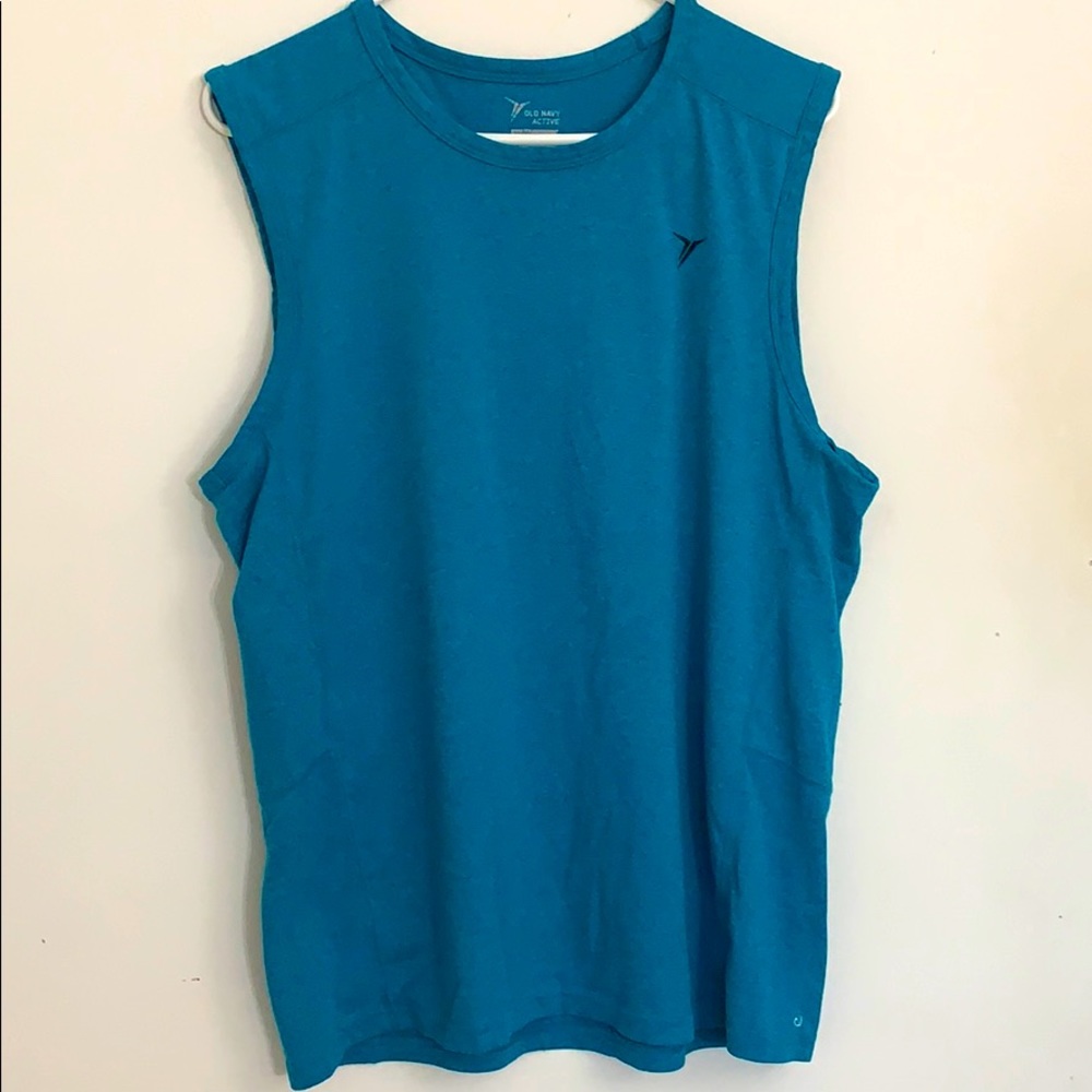 Old Navy Active Turquoise Tank-Top
